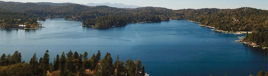 Lake Arrowhead, California picture of the lake